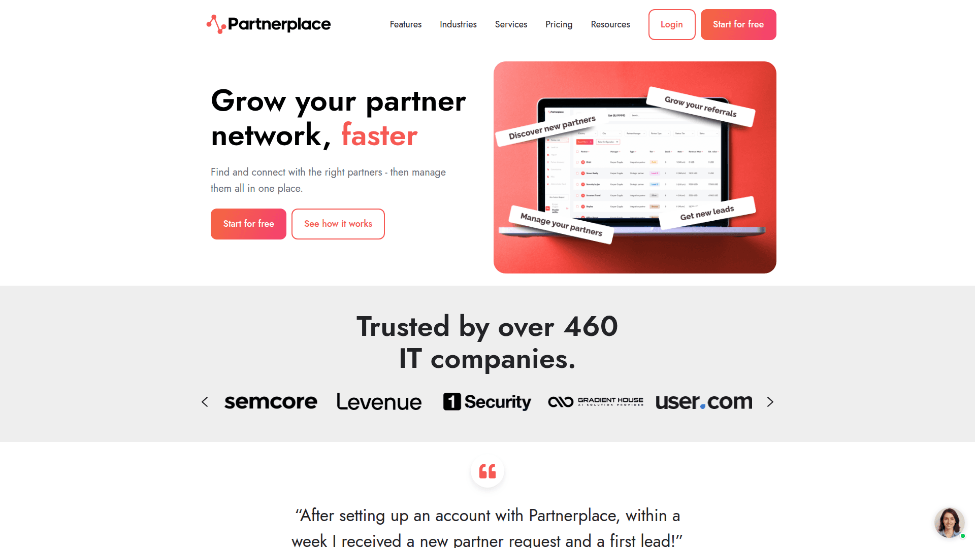 Partnerplace screenshot 1