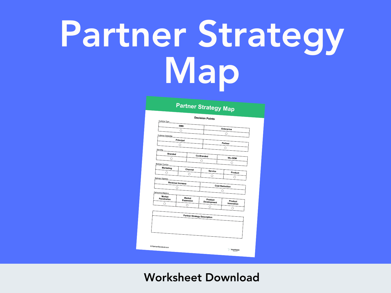 Partner Strategy Map