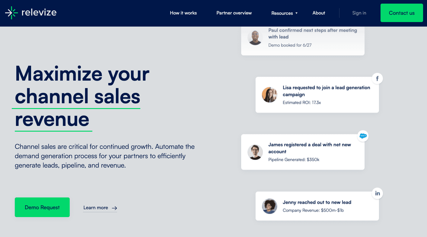 Relevize screenshot 1