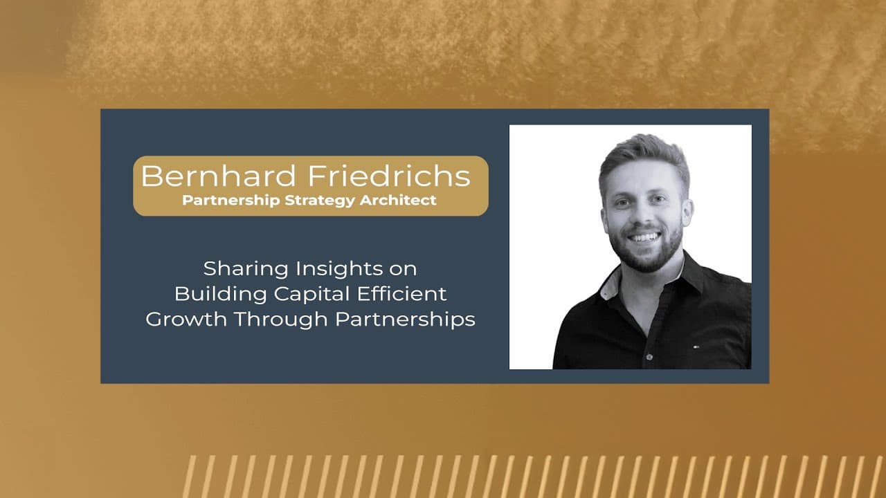 🎙️ First Principles of Partnerships